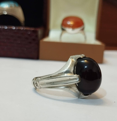 خرید عقیق شفت العبد جزع جذع مشکی