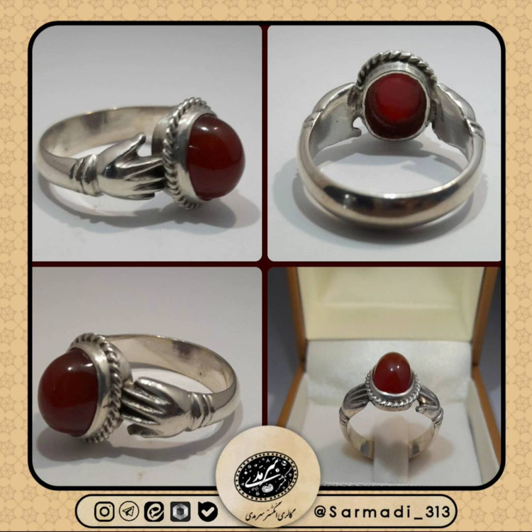 خرید عقیق دستدلبری قدیمی