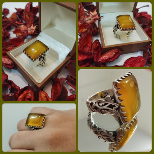 خرید انگشتر چهارگوش