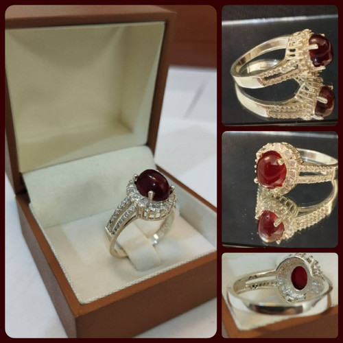 خرید انگشتر عقیق زنانه