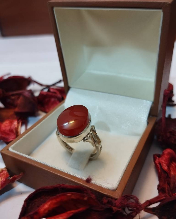 قیمت عقیق سرخ یمانی مصور و شکلدار