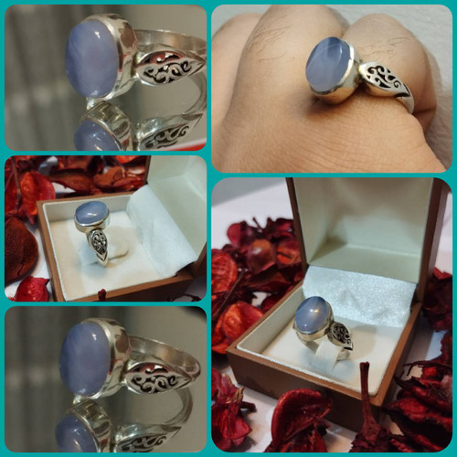 خرید و فروش انگشتر عقیق کبود یمنی و عقیق آبی