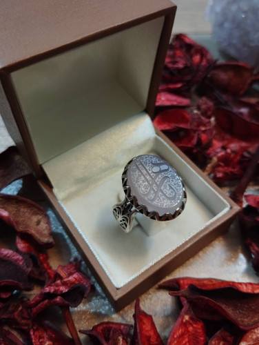 خرید انگشتر یازهرا سوسنی